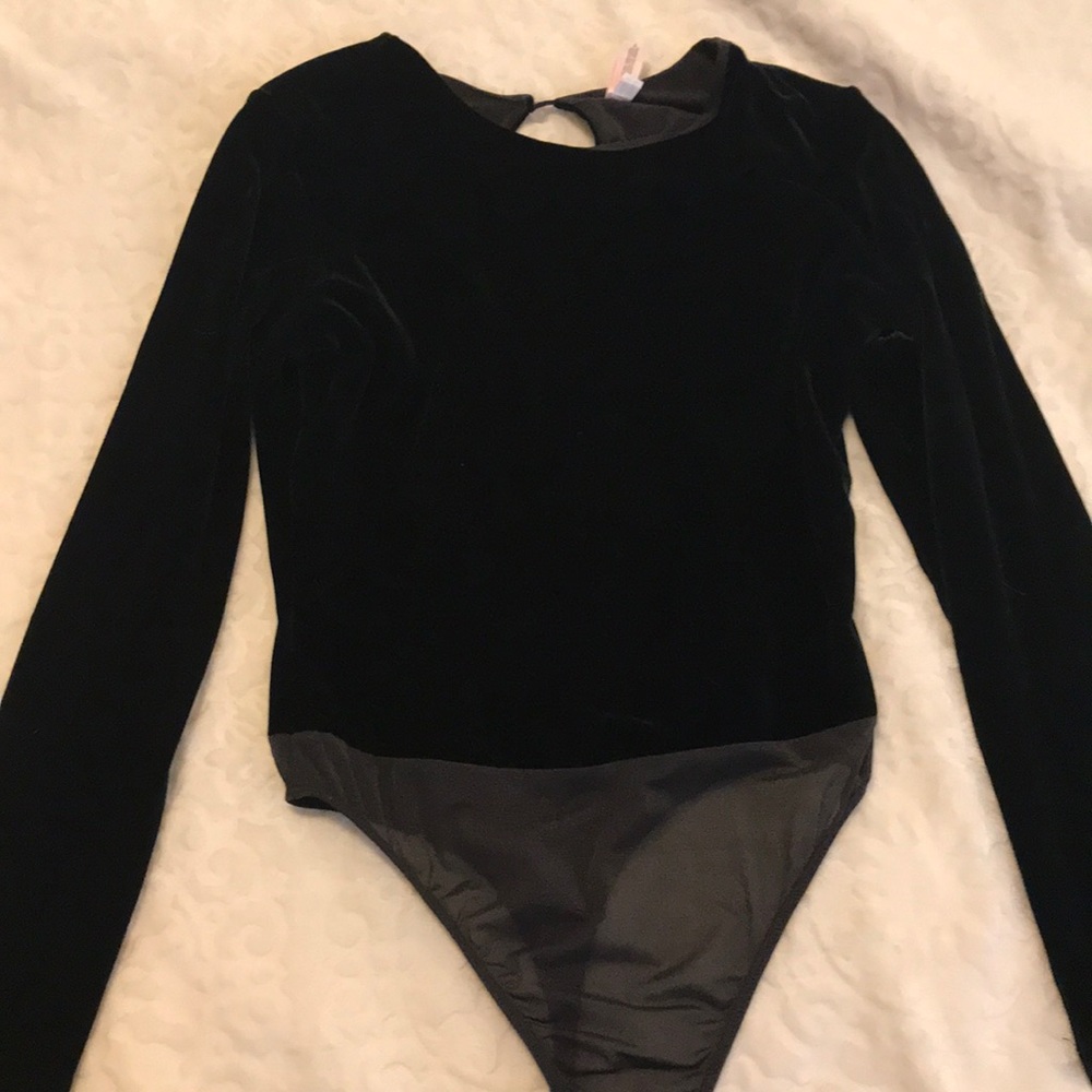 Victoria’s Secret Velvet Bodysuit